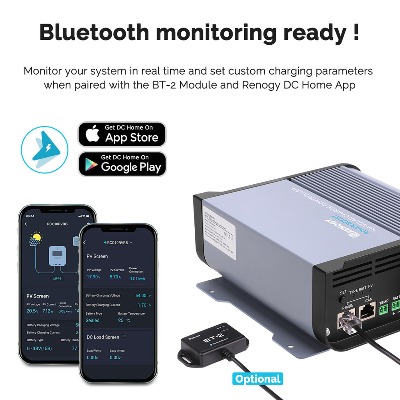 36V/48V Rover Boost 10A MPPT Solar Charge Controller - Image 3