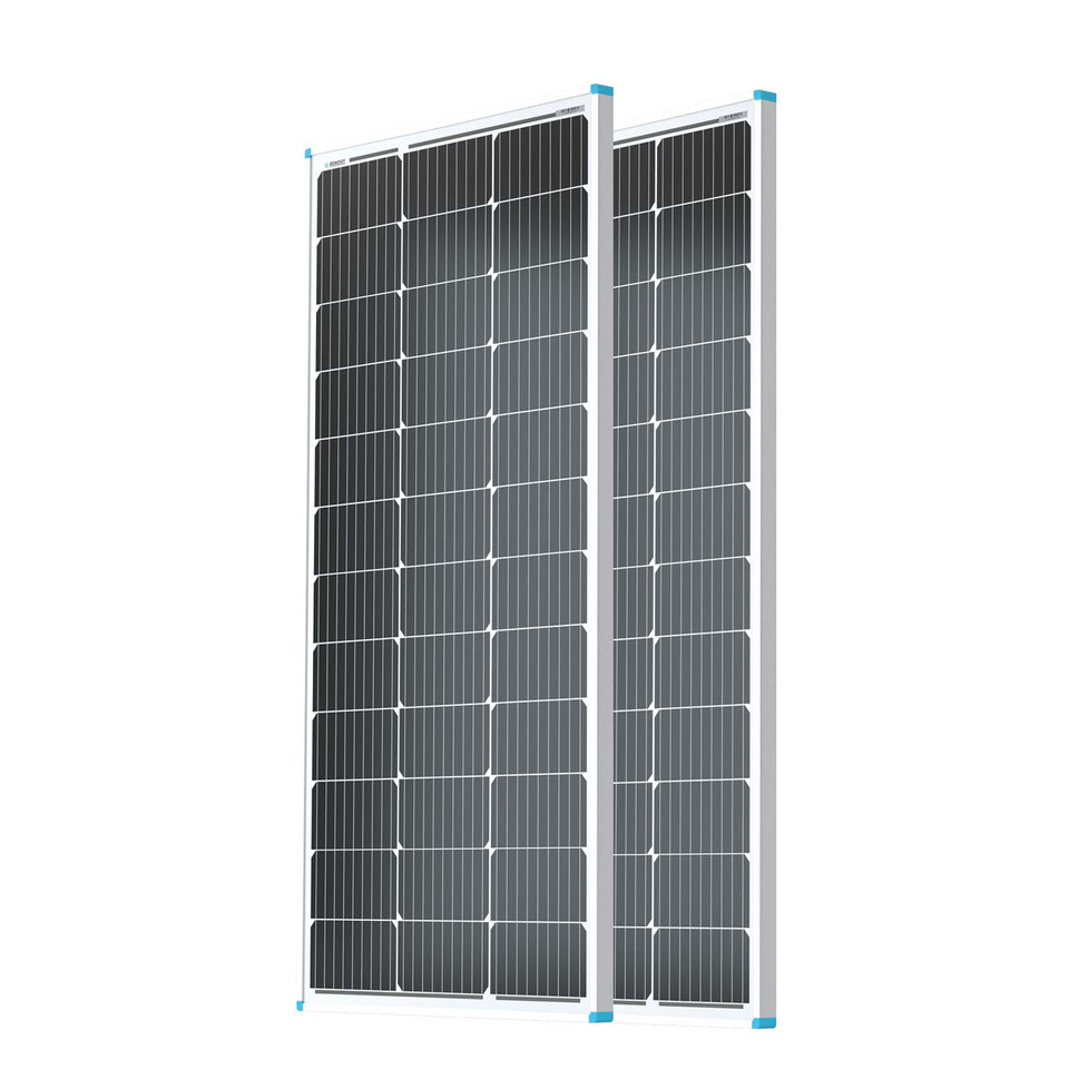 100 Watt 12 Volt Monocrystalline Solar Panel (Compact Design) - Image 2