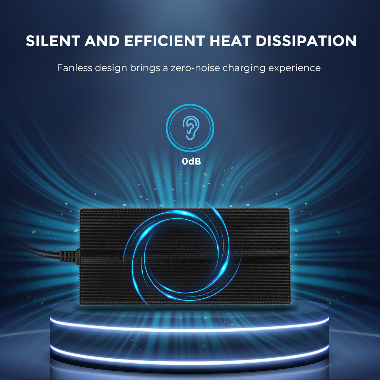 20A 240V AC to DC Lithium Iron Phosphate Battery Charger - Image 2