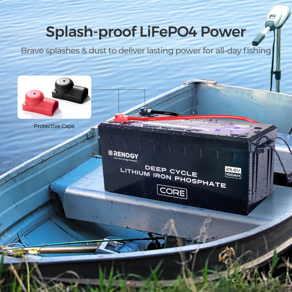 24V 100Ah Core Series Lithium Iron Phosphate Battery - Image 5