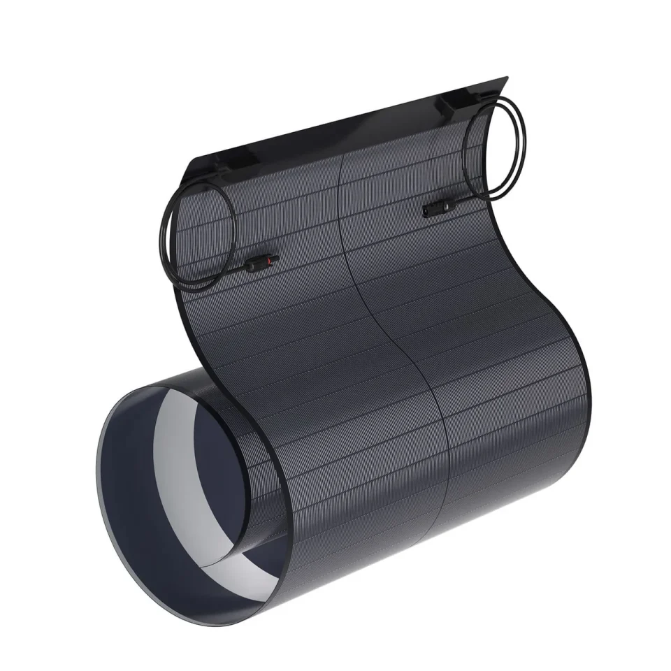 150W Ultra-flex CIGS module with buckles