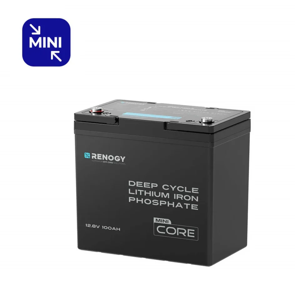 12V 100Ah Core Deep Cycle Lithium Battery Mini Series