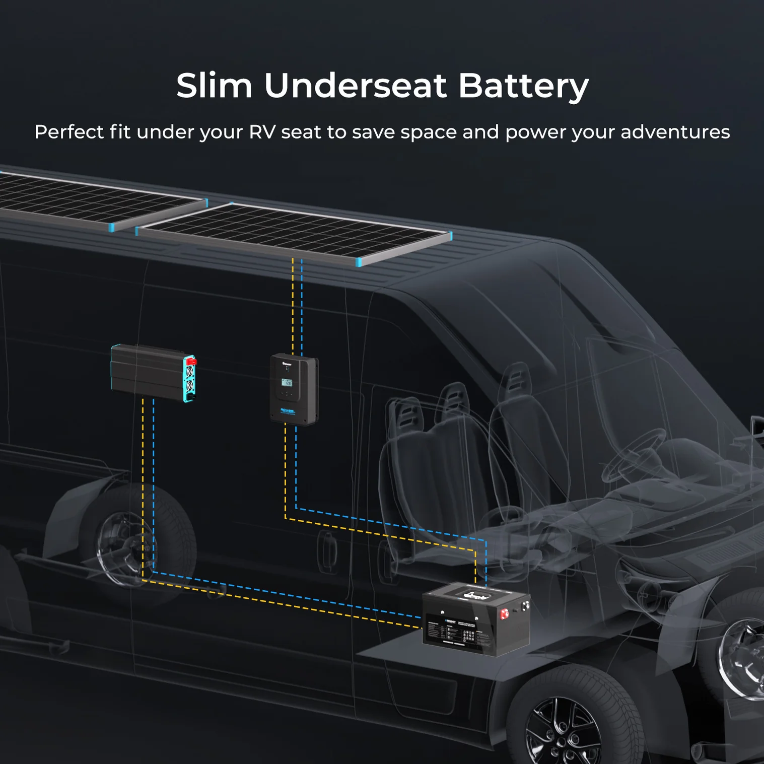 12V 135Ah Pro Smart Lithium Iron Phosphate Battery - Image 2
