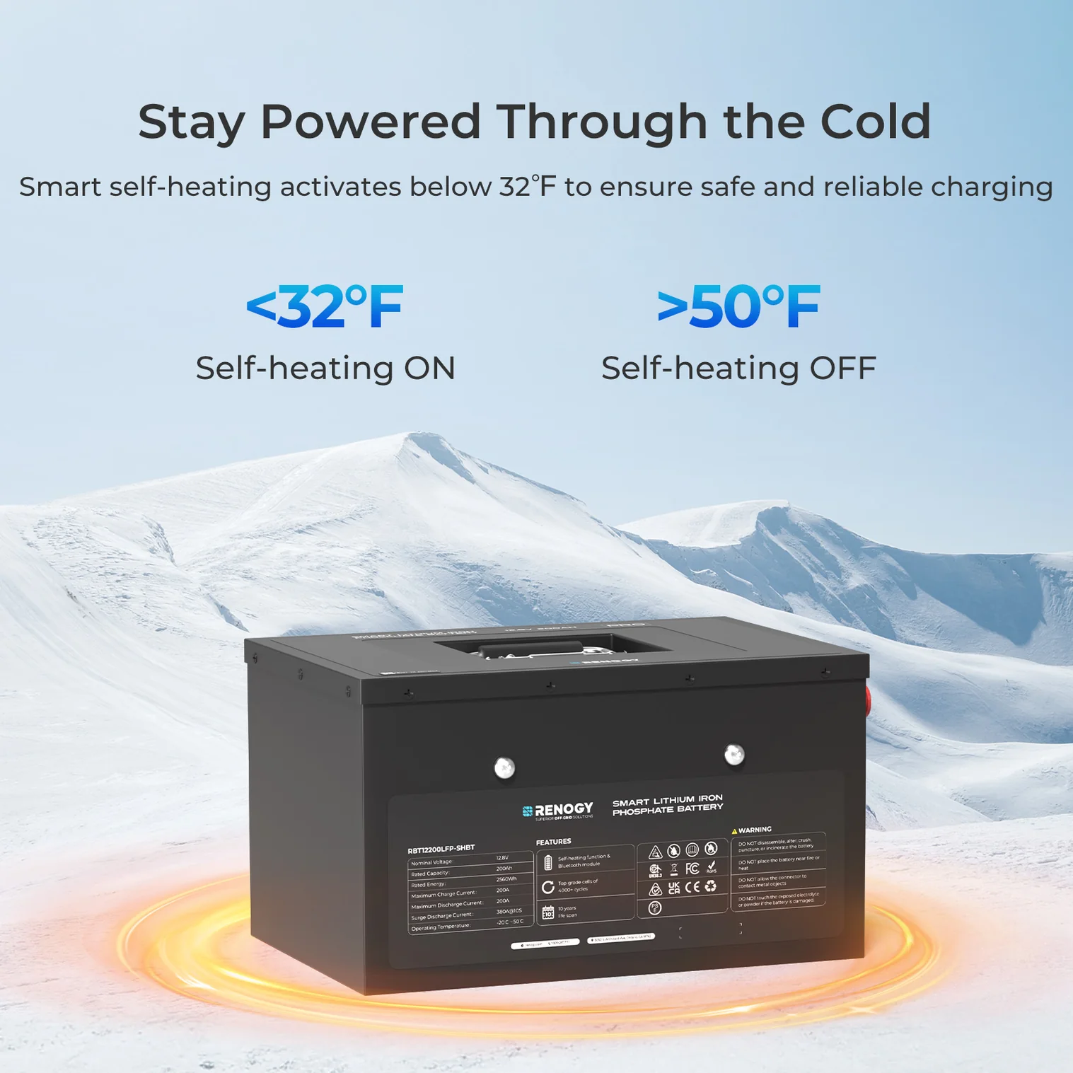 12V 135Ah Pro Smart Lithium Iron Phosphate Battery - Image 5