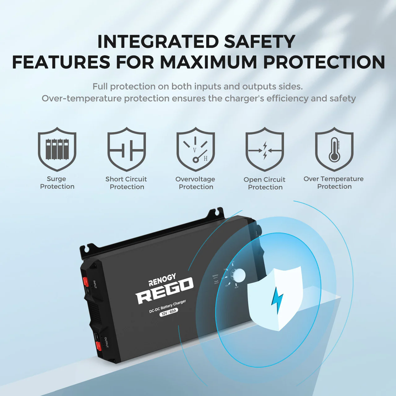 REGO 60A DC-DC Battery Charger - Image 4