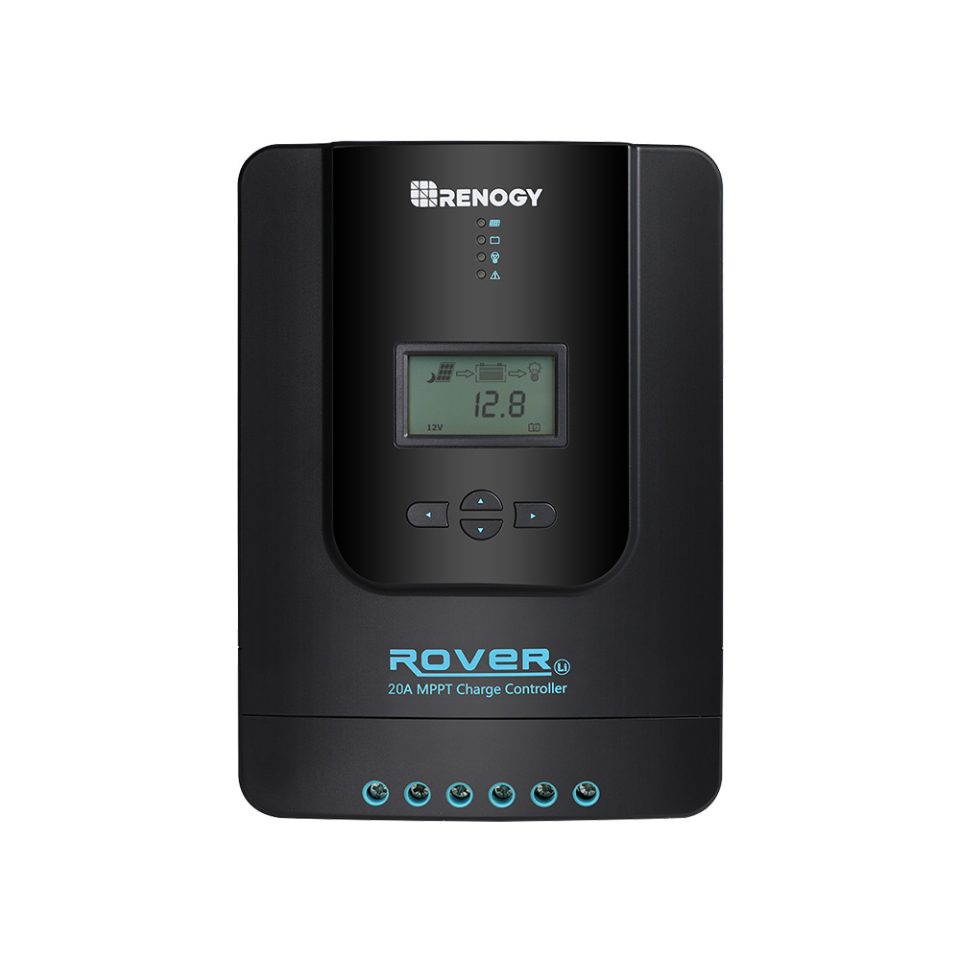 Renogy Rover Li 20 Amp MPPT Solar Charge Controller (With BT)